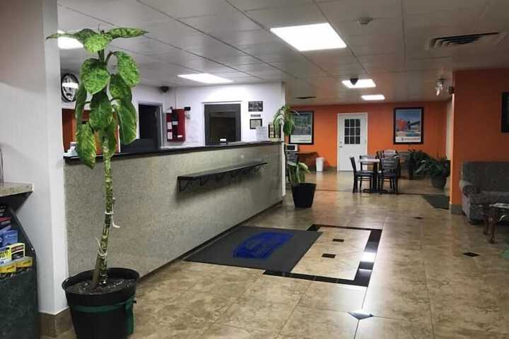 Interior entrance