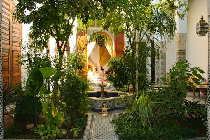 Interior entrance