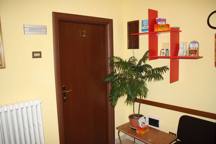 Interior entrance