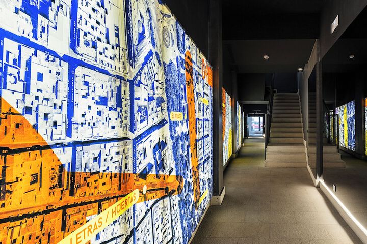 Interior entrance