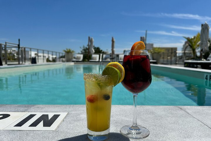 Rooftop pool