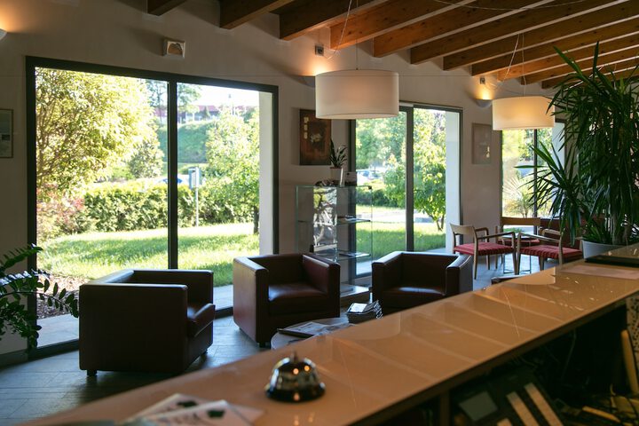 Interior entrance