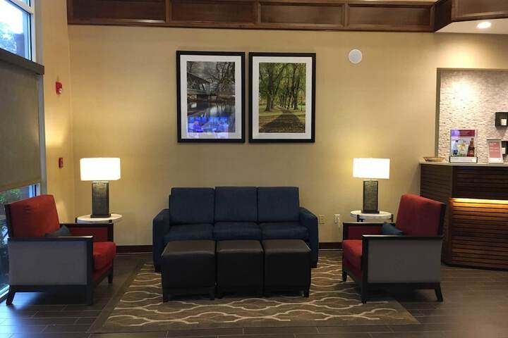 Lobby sitting area