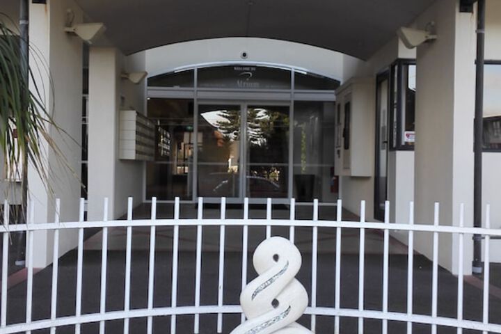 Interior entrance
