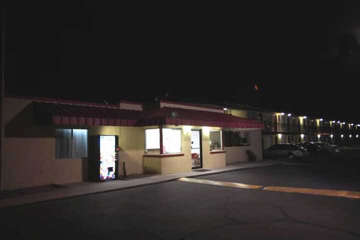 Front of property - evening/night
