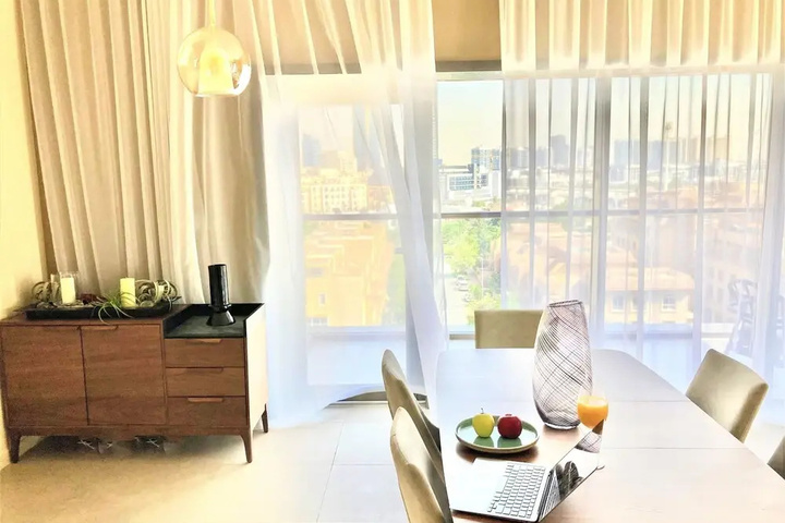 Amazing Living with balcony Park View JVC -1bed