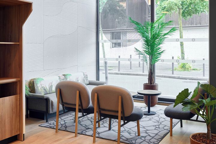 Lobby sitting area