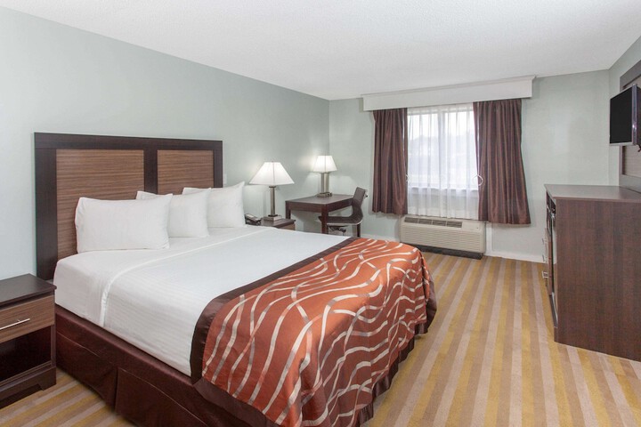 1 Queen Bed Accessible Room Roll in Shower (2 of 9)