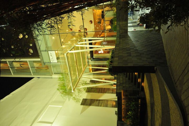 Front of property - evening/night