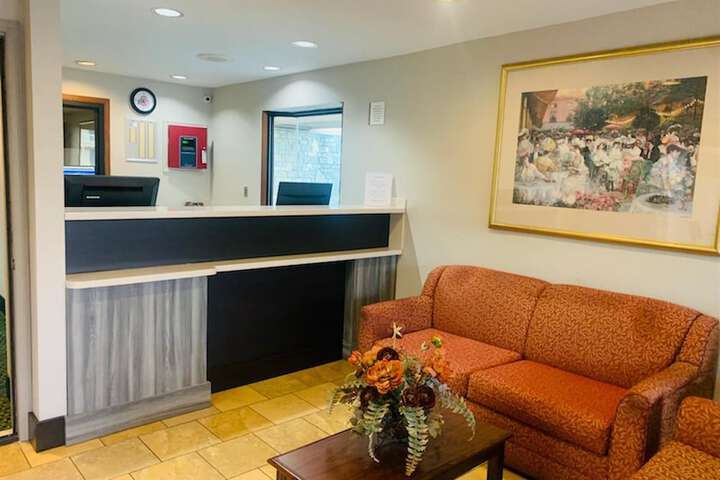 Lobby sitting area