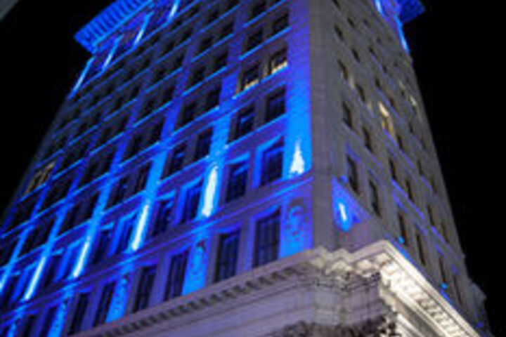 Hotel Front - Evening or Night
