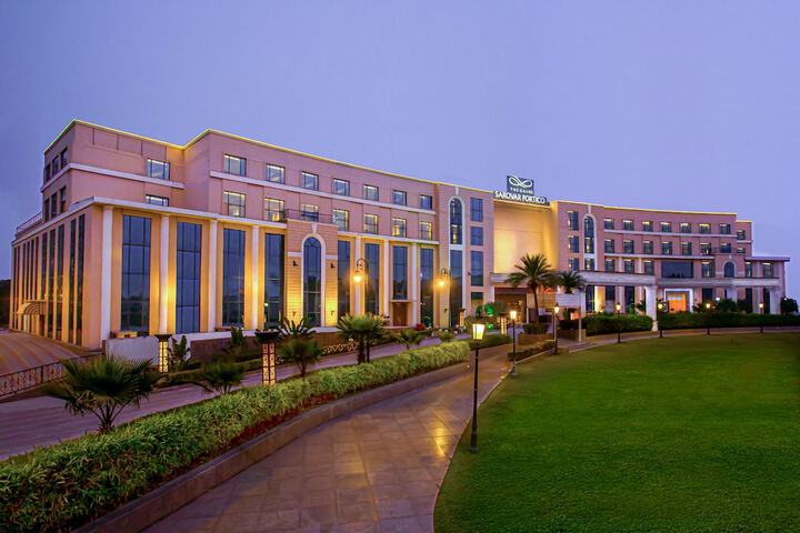 Exterior of THE GAURS SAROVAR PREMIERE