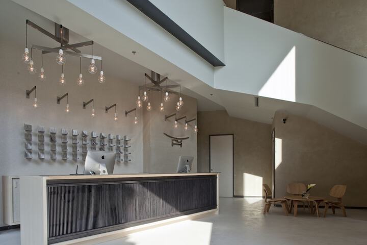 Interior entrance