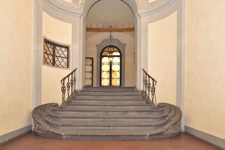 Interior entrance