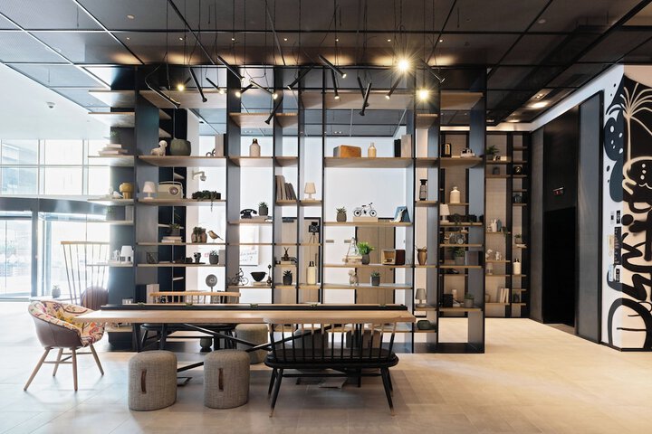 Lobby sitting area