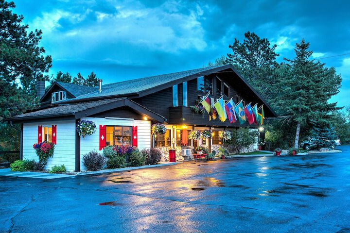 Front of property - evening/night