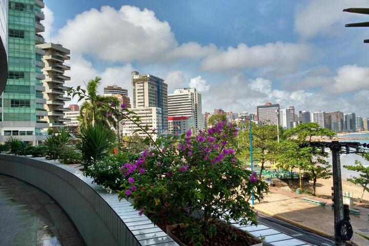 Apt. Em hotel na Av. Beira Mar em Fortaleza