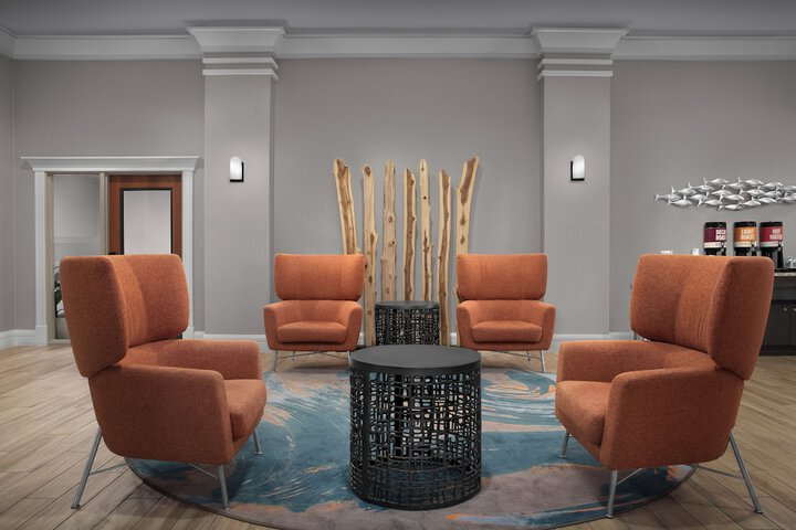 Lobby sitting area