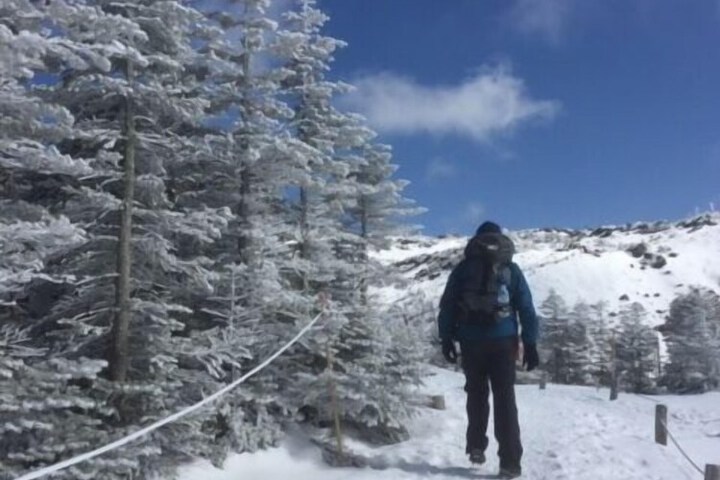 Snowshoeing