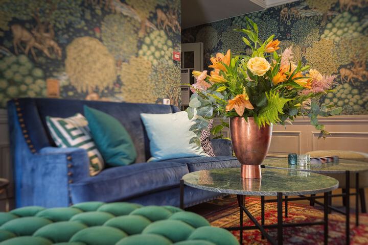 Lobby sitting area