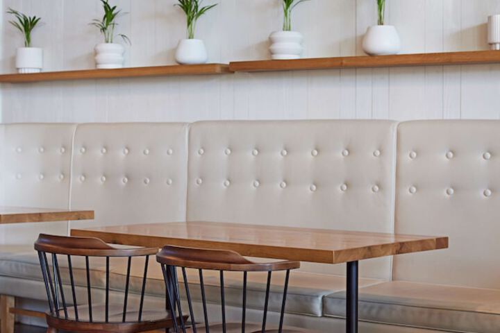 Breakfast area