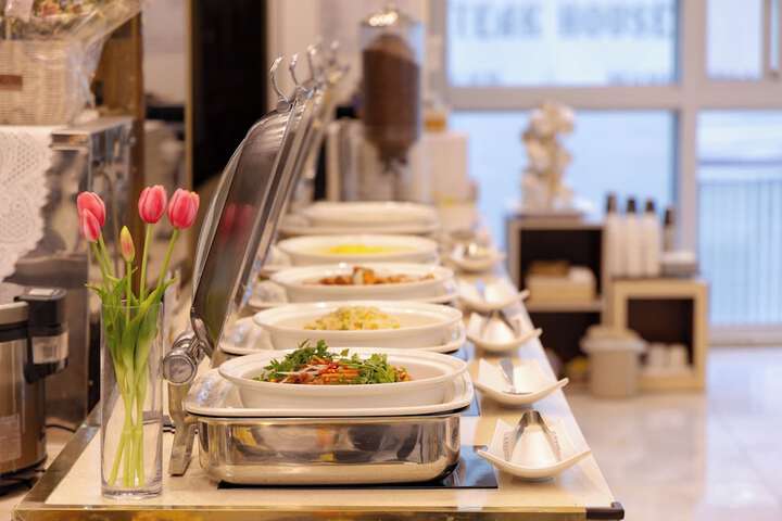 Breakfast buffet