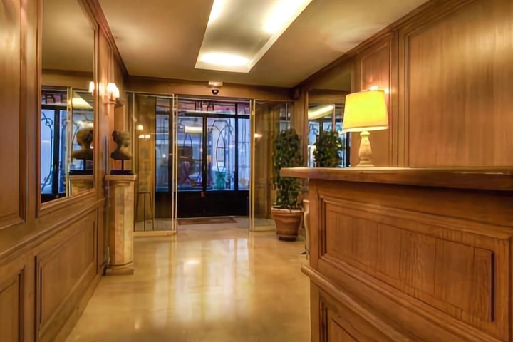 Interior entrance
