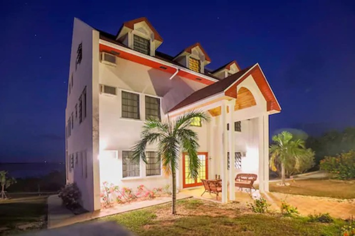 Front of property - evening/night