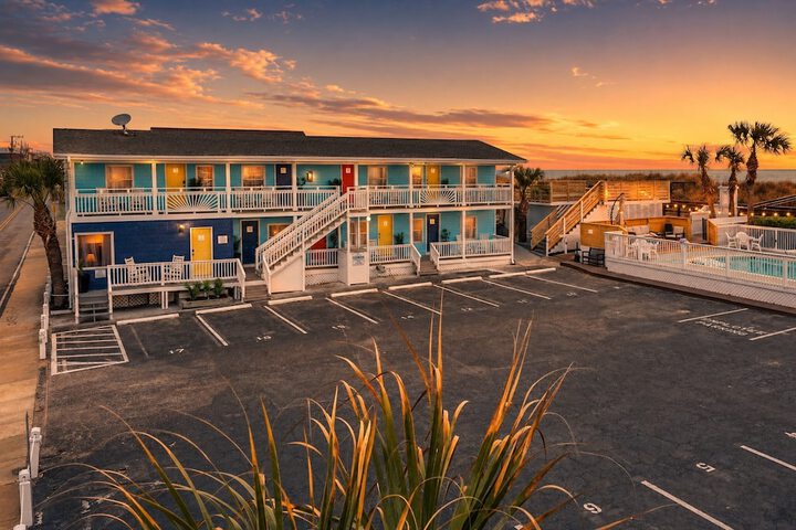 Exterior of Boardwalk Inn