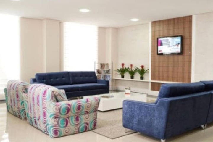 Lobby sitting area