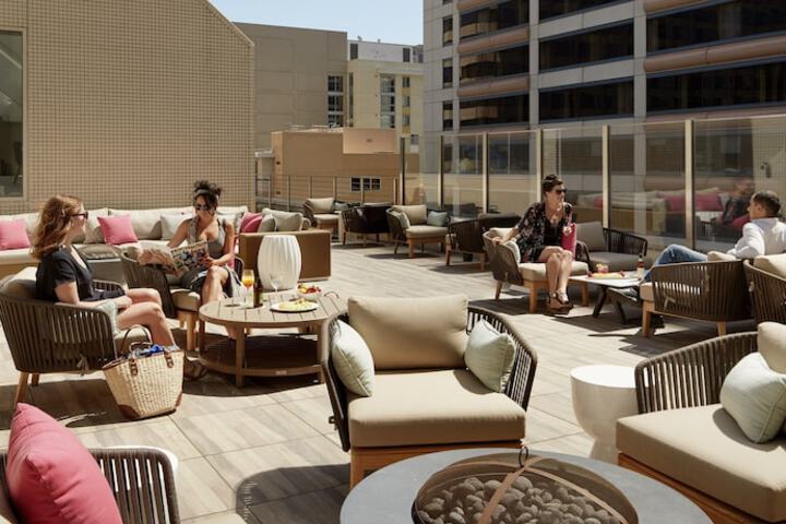 Rooftop terrace
