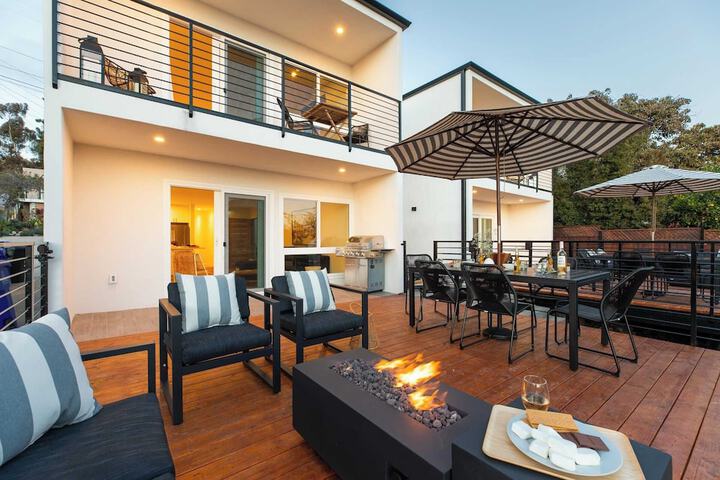 Avalon IV by Avantstay Mins to Gaslamp Beautiful Deck w / BBQ