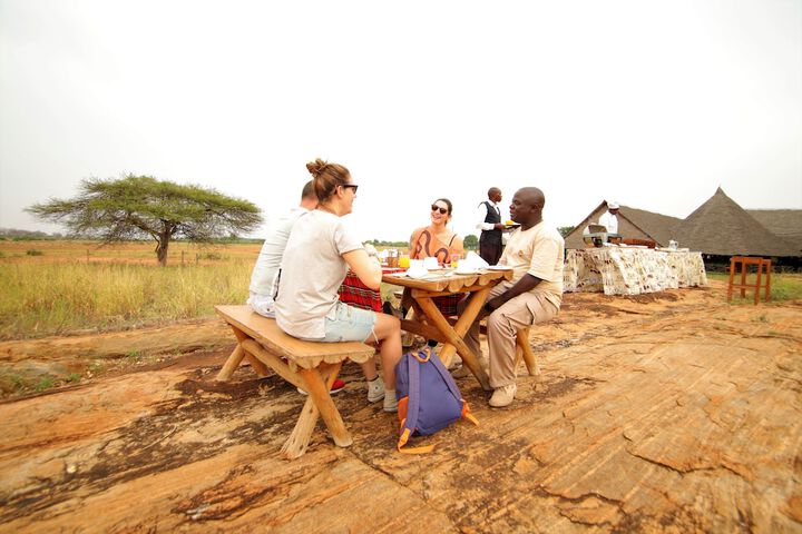 Breakfast area