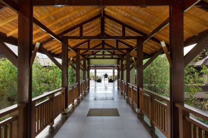 Interior entrance