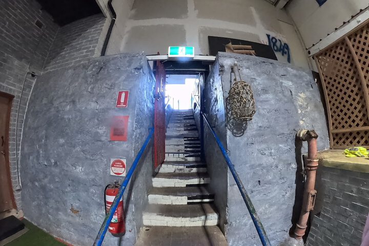 Interior entrance