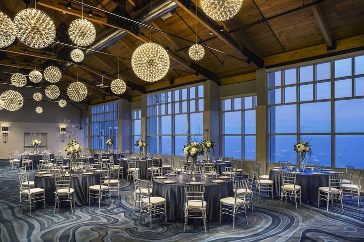 Indoor wedding
