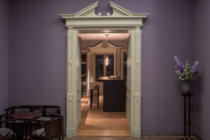 Interior entrance