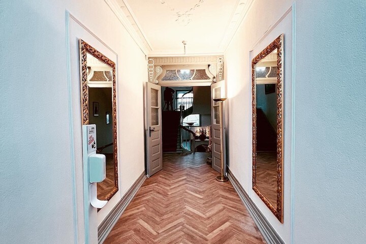 Interior entrance