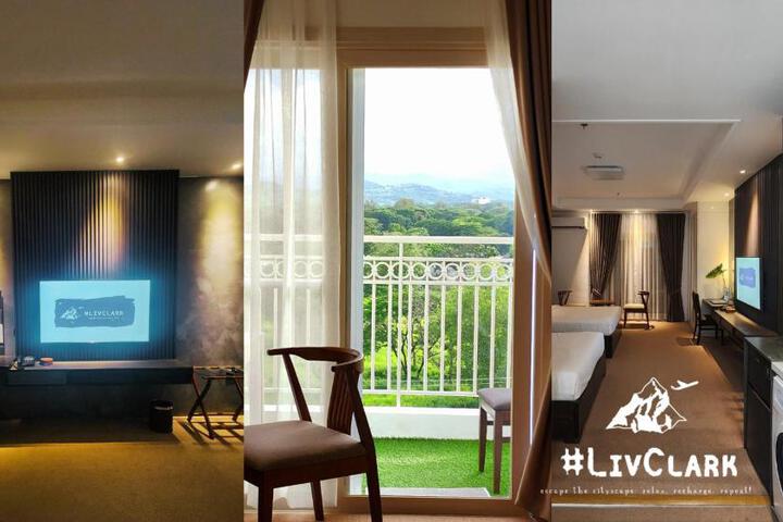 Private Rooms in M Stay Clark Terrace Building Near Midori Swissôtel, and Clark Airport
