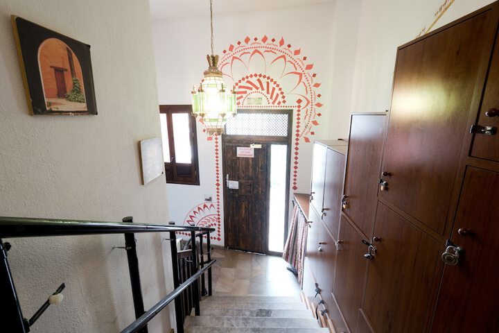 Interior entrance