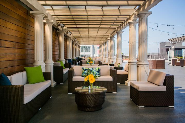 Rooftop terrace