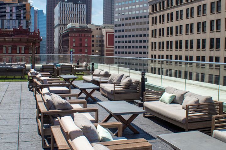 Rooftop terrace