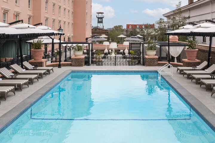 Rooftop pool