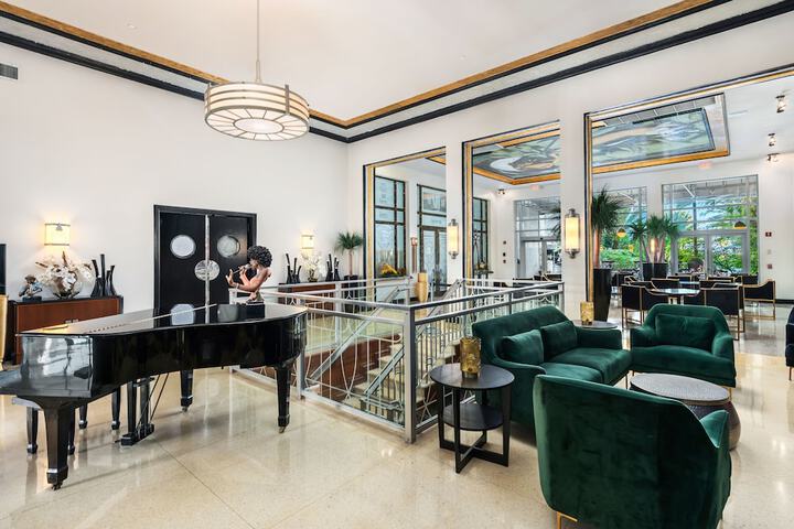 Lobby sitting area