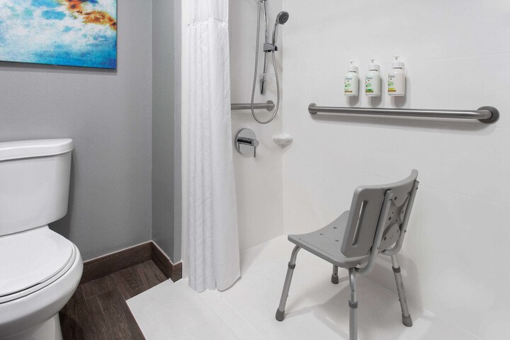 1 King Bed Mobility Accessible Roll in Shower (5 of 25)