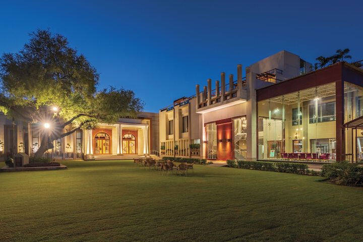 Front of property - evening/night