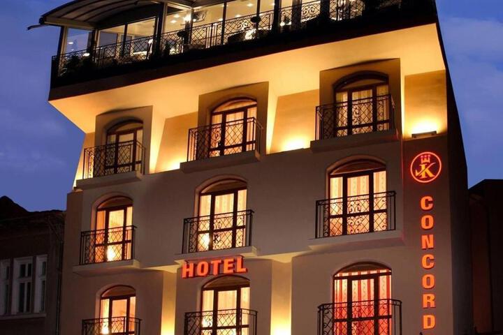 Exterior of Hotel Concorde