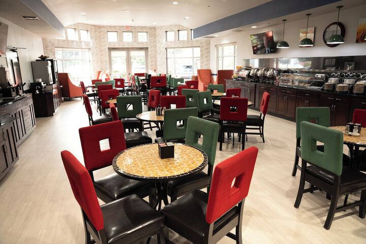 Breakfast area