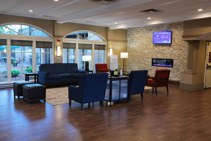 Lobby sitting area