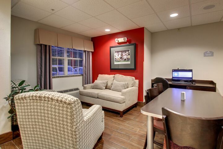 Lobby sitting area